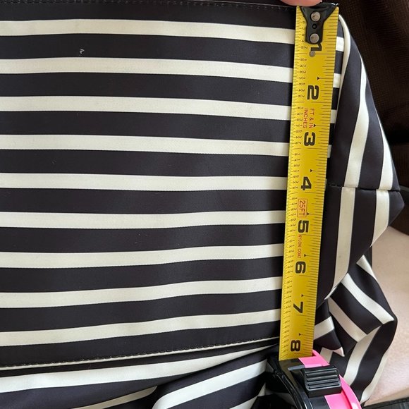 kate spade watson lane black white stripe tote bag SAMPLE PIECE nwt *PLZ READ* - Picture 16 of 16